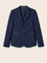 Пиджак 4ш72726 синяя клетка от производителя NIKASTYLE