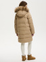 ПАЛЬТО пуховое 6з9224 беж от производителя NIKASTYLE