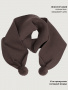 Шарф 17м21926 кофе от производителя NIKASTYLE