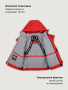 Куртка 4з6726 красный от производителя NIKASTYLE