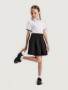 Юбка-шорты 19ш20425 черный от производителя NIKASTYLE