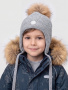 Шапка 11з50926 серый меланж от производителя NIKASTYLE