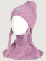 Комплект шапка и манишка  12з16025 цикламен от производителя NIKASTYLE