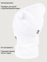 Комплект шапка и снуд 12л22826 молочный меланж от производителя NIKASTYLE