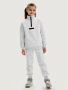 Костюм 7т21025 светло-серый меланж от производителя NIKASTYLE