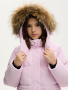 ПАЛЬТО пуховое 6з9224 розовый от производителя NIKASTYLE
