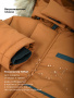 Куртка 4з1326 каштан от производителя NIKASTYLE
