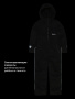 Комбинезон 8м2626 черный от производителя NIKASTYLE