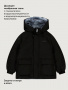 Куртка 4м10926 черный от производителя NIKASTYLE