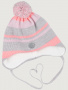 Шапка 11з15425 серый/розовый от производителя NIKASTYLE