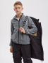 КУРТКА пуховая 4з8324 черный от производителя NIKASTYLE