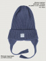 Шапка 11м21326 джинс от производителя NIKASTYLE