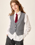 Жилет 9ш72026 серая полоска от производителя NIKASTYLE
