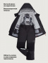 Костюм 7з5126 черный от производителя NIKASTYLE