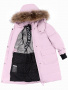 ПАЛЬТО пуховое 6з9224 розовый от производителя NIKASTYLE