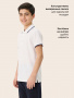 Рубашка-поло 4ш72126 белый от производителя NIKASTYLE