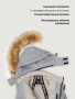 Костюм п7з10526 сталь/черный от производителя NIKASTYLE