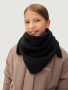 Шарф 17з16625 черный от производителя NIKASTYLE