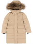 ПАЛЬТО пуховое 6з9224 беж от производителя NIKASTYLE