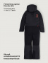 Комбинезон 8з2926 черный от производителя NIKASTYLE